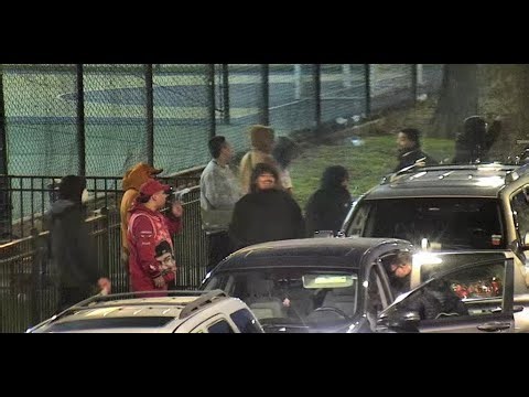 Bishops Gang Members Attack Man on Street.