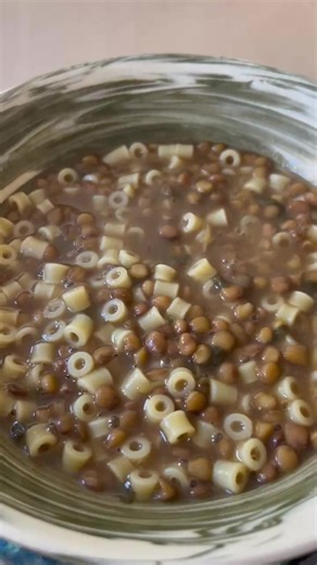 Lentils and ditalini! | John Pizzarelli
