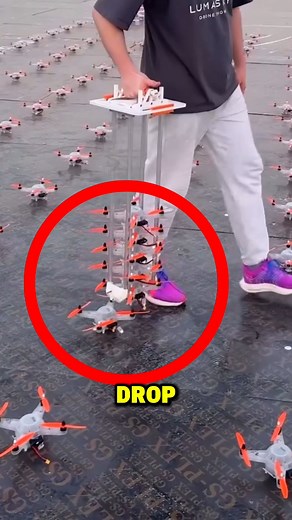 Drone Army Light Show #storytelling | Davis Facts