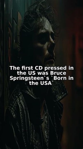 The first CD pressed in the US was Bruce... 😲 #Shorts