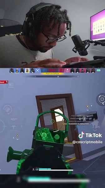 The Best Operator in R6 Mobile #r6m #coscript | rainbow 6 siege mobile