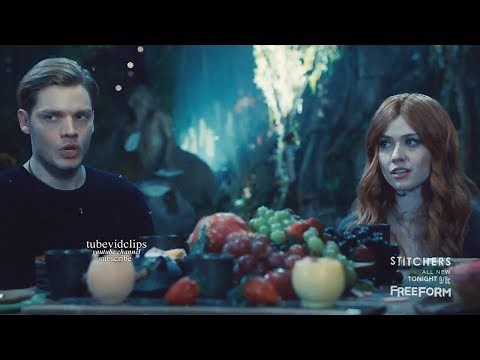 Shadowhunters 2x14 Jace Clary Dinner Scene Seelie Queen Wants to Talk with Simon Season 2 Episode 14