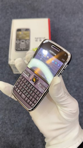 70K views · 586 reactions | Video cận cảnh Nokia E72i Màu Tím (Amethyst Purple) Full Box, Zin Nguyên Bản, Chưa sử dụng! LH: 0832567894 #Nokia #NokiaE72 #khuonglenokiaco | Khương Lê | Facebook