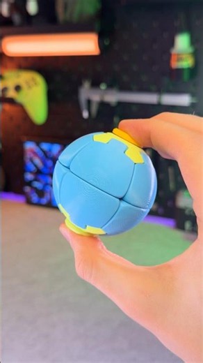 3D Printed Press-Spin Fidget Ball🔥