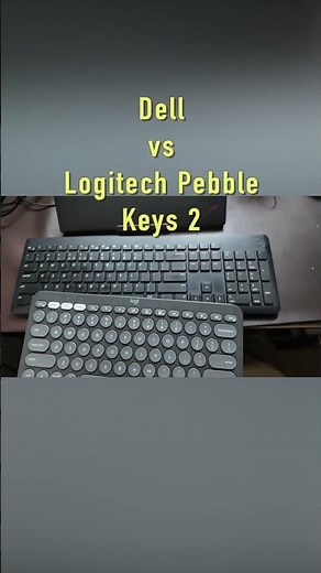 Dell Keyboard vs Logitech Pebble Keys 2 | Huge Upgrade?