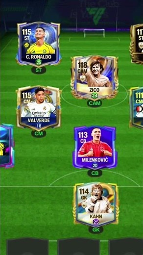 Complete F2P team created since fifa 23. #fcmobile #game #viral #easports #hardwork