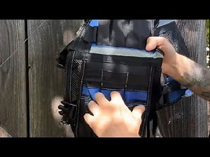 Tool Vest Electrician, 15 Pockets Tool Vest for Handyman, Carpenter Construction Electrician Tool