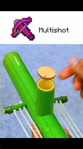 Enchatments in Real Life 😎🤯 #minecraft #shorts