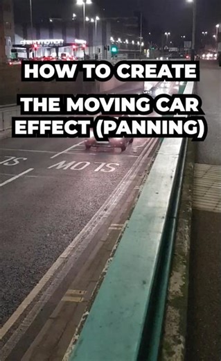 How to Create The Moving Car Effect (Panning)