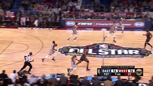 LeBron James dropped A LOT of 🔨's in the 2017 #NBAAllStar Game 💪 | NBA TV