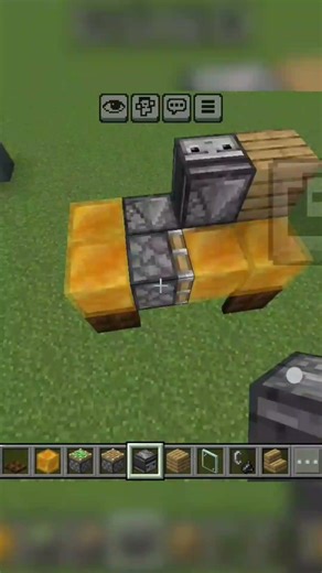 automatic car in Minecraft build #minecraft #gaming.