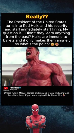 Ross turning into Red Hulk was Cool until...😂