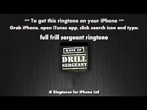 Drill Sergeant Wake Up Call Ringtone