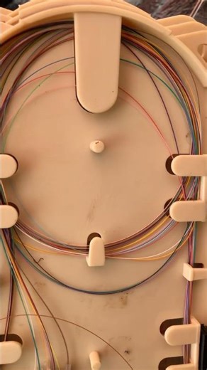 How to do Optic Fiber Routing and Splicing 48F