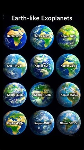 10 Planets That Look Like Earth 🤯 🌍 | Could These Worlds Host Life? #nasa #space