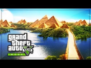 GTA 5 - NEW MAP GAMEPLAY! Jungle & Egyptian Desert Mod! (GTA 5 Mods Gameplay)