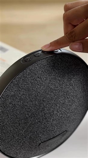 Step into premium sound and style — the Pebble Orbit delivers 8 W of clear audio, Bluetooth 5.3, cloth-mesh design and a built-in carry notch. Your music, upgraded. | Pebble