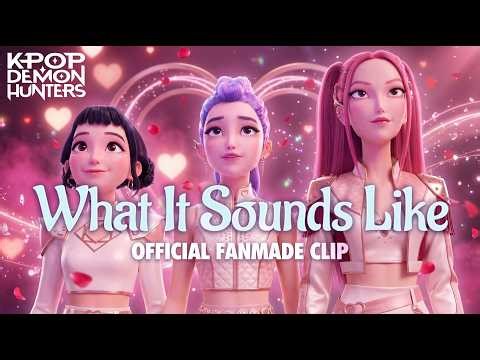 "What It Sounds Like" Cupid Version | KPop Demon Hunters | Official Fanmade Video