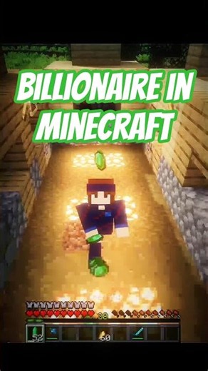 Minecraft Billionaire Speedrun 💎 #minecraft #minecrafttutorial