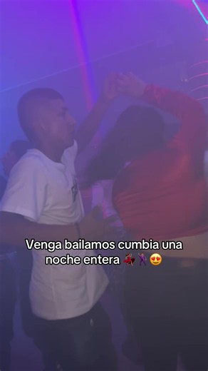 Bailamos cumbia una noche entera