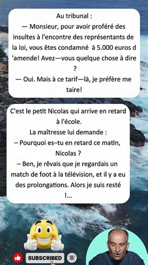 ⚖️🤣 Cette amende coûte beaucoup trop cher ! 😅 #blagues #drôle #rire