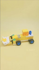 Cool Yellow LEGO Loader Truck Build! 🚜✨ #shorts