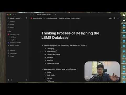 DDD: Building Database for Library Management System