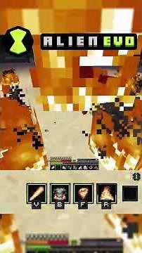 A new menu customization option in Alien Evo #AlienEvo #minecraft #ben10 #customization