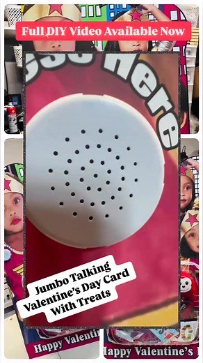 How to Make a Jumbo Talking Valentine’s Day Card with Treats #valentinesday2025 #valentinesdaygift | Exotic Party Creations