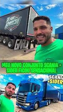 My new Scania + Sider combination looks amazing!