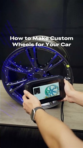 What if a custom-fit hubcap started with a scan?