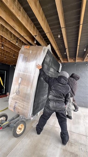 Freezing temps won’t stop us ❄️💪 While it’s cold outside, our team is still delivering hot tubs and handling every step of the process—from delivery to setup—so you don’t have to worry about a thing! Simple, easy and stress-free. Your only job? Picking the perfect tub. We’ll take care of the rest. 👉 Find yours here: https://hotspringgreen.com/find-your-perfect-hot-tub/ | Hot Spring Spas of Iowa