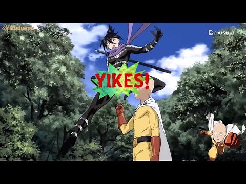 Saitama All One Punch/Consecutive Punch scenes Season 1 | English Dub