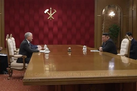 Speaker of Russian state duma meets North Korea's leader Kim as officials visit Pyongyang