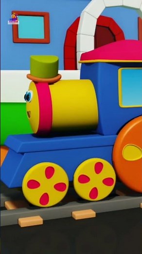Wheels On The Train #kidssongs #nurseryrhymes #bobthetrain #learning
