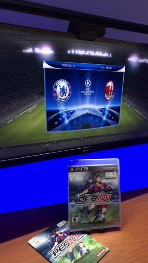 PES 2011 Gameplay: Chelsea vs. Milan on PS3