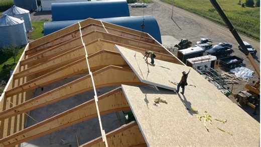 Watch how our Roof SIPs go up with speed and precision — creating a stronger, smarter build that saves time and energy. Extreme Panel Technologies is changing the way roofs are built. #RoofSIPs #BuildSmarter #BuildStronger #ConstructionInnovation #SustainableBuilding #ExtremePanelTechnologies #EnergyEfficientHomes #FasterBuilding | Extreme Panel Technologies