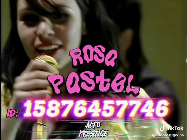 Rosa Pastel - Belanova para Baile en Roblox