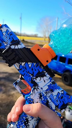 J. Shooter M1911 they come in blue/green/red/yellow #splatterball #spallterpistol