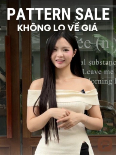 Biết là bận rồi..nhưng mà để ý phiên LIVE XẢ KHO nhà Pattern một tí nhá 👉👈 #pattern #patternvn #salehesapkho