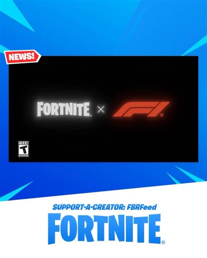 Fortnite on Instagram: "Fortnite x Formula 1 Trailer! #Fortnite #F1"