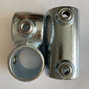 [Hot Item] Handrail Pipe Clamps Fittings 90° Crossover Structural Pipe Connectors