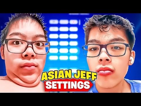 AsianJeff's NEW *UPDATED* BEST KEYBOARD & MOUSE SETTINGS In Fortnite Chapter 5! RESOLUTION + SPECS!