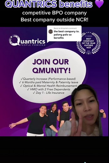 Quantrics Benefits: Competitive BPO Company Outside NCR