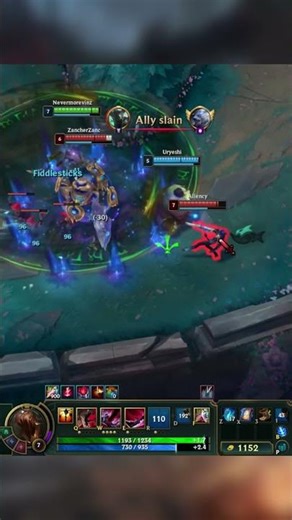 Fiddlesticks Destroys Top Lane 🔥 | Caitlyn & Nautilus Outplayed #leagueoflegends #shorts