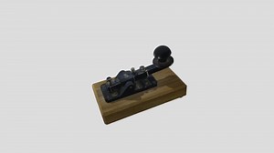 Morse Code Machine - 3D model by Aberdeen City Libraries (@AberdeenCityLibraries)