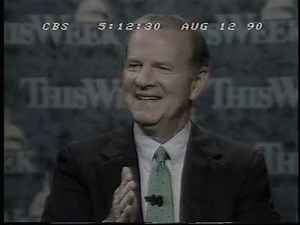 CBS Evening News open - 1990-08-12