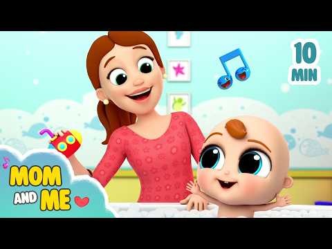 No No Crying Song + More Kids Songs & Nursery Rhymes🥹| Little Angel | Mom and Me