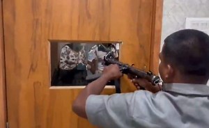 Congress MLC Teenmar Mallanna's Office Vandalised In Hyderabad