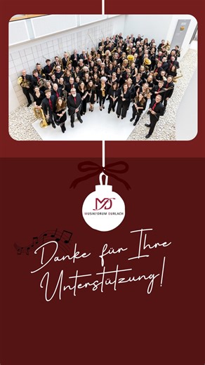 Frohe Weihnachten 🎄 🎶! Danke für dieses tolle Jahr 🫶! #musikforumdurlach #danke #bläserphilharmoniedurlach #youngmusicfactory #dacapoundsonoro | Musikforum Durlach